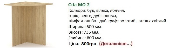 Стол МО-2 Компанит нимфея альба, Стол МО-2 Компанит цена,