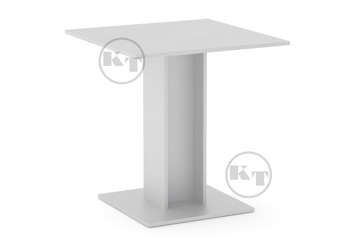 Стол кухонный КС-7 нимфея альба, белый кухоннй стол,
