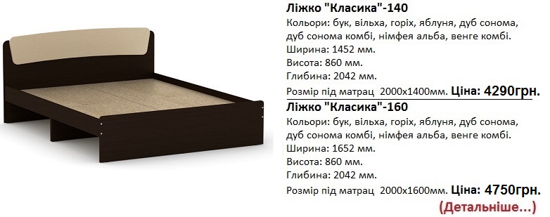 Кровать Классика-160 венге, Кровать Классика-160 цена, Кровать Классика-160 купить недорого,